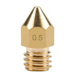 Dysza Stożkowa 0,5mm M6 Filament 1,75mm H13mm do RepRap E3D V5 V6