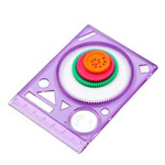 Zestaw Kreślarski do Tworzenia Figur Geometrycznych - Kreatywny Wzornik dla Dzieci