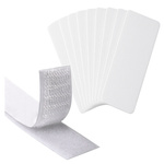 Rzep Samoprzylepny do Mocowania - Idealny do Organizacji - Biały - 100x30mm - 10szt