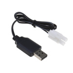 Uniwersalna ładowarka USB do akumulatorów 4.8V Tamiya KET2P - 200 mA - 55 cm przewód