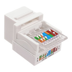 Gniazdo Keystone RJ45 UTP CAT5E - Bezproblemowe połączenie LAN do Twojej sieci komputerowej