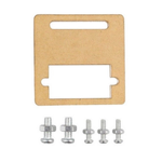 Mocowanie Serwa 9g SG90 - Stabilne Mocowanie z Ramką Plexi 36x35 + Śrubki