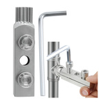 Ekstraktor Urwanych Gwintów Zaworów 1/2" 3/4" Wykrętak Zaworów Kątowych