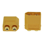 Złącze Amass XT60-PB - Wtyk i Gniazdo Proste - Kompletne Złącze Wysokiej Mocy do Akumulatora