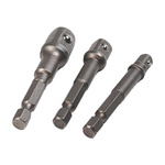 Adaptery do Wkrętarki - Zestaw 3 Redukcji 1/4" 3/8" 1/2"