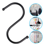 Haczyk Metalowy do Organizacji Przestrzeni - Czarny - Uniwersalny - 65mm