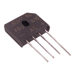 Mostek Prostowniczy 10A 1000V Płaski do Konwersji Prądu Zmiennego na Stały