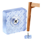 Podkładki Antypoślizgowe do Nóg Krzesła - Ochrona Podłogi i Redukcja Hałasu