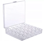 Organizer na Szpulki do Maszyny - Pudełko z 25 Przegródkami - Praktyczny Przybornik do Szycia