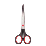 Nożyczki Biurowe Krawieckie 6.5" - Ergonomiczne Nożyczki z Gumowaną Rączką do Precyzyjnego Cięcia