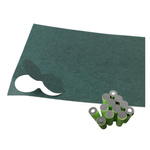 Podkładka Izolująca Pełna - Ochrona Styków Akumulatora przed Zwarciem - 25 Sztuk