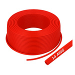 Przewód Silikonowy Miedziany Ocynowany 14AWG 400 Żył 2,0mm2 Czerwony Elastyczny Temperatura do 200 Stopni