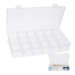 Pojemnik Organizer 18 Przegródek Zmienialnych - Idealny do Porządkowania Drobiazgów