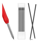 Wkłady Do Ołówka Automatycznego Budowlanego Zestaw 6 szt Grafitowe