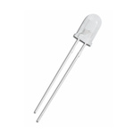 Dioda LED Czerwona 3mm Super Jasna - 620-625nm - 20mA - 10 szt.