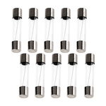 Bezpiecznik Szklany Rurkowy 6A - Ochrona Przed Nadmiernym Prądem i Zwarciami - 10szt