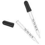 Kroplomierz Szklany Prosty 1ml - Precyzyjne Narzędzie Laboratoryjne do Odmierzania Płynów