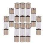 Bezpiecznik Szklany Rurkowy 2A - Ochrona Elektrycznych Obwodów - 10 Sztuk