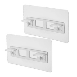 Wspornik Samoprzylepny Podwójny do Stabilizacji Półki - 60x140mm