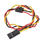 Przedłużacz Złącza Kołkowego 3 Pin 2.54mm F-F 20cm