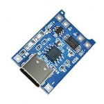 Zasilacz buforowy z ładowarką USB Type-C do akumulatorów litowo-jonowych 1A TP4056 - idealny do budowy power banku