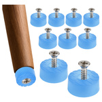 Podkładki ochronne na nogi meblowe - redukcja hałasu i ochrona podłogi 10szt