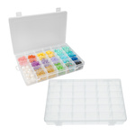 Organizer z 36 Przegródkami - Pojemnik na Drobiazgi - Idealny do Warsztatu Modelarza i Elektronika