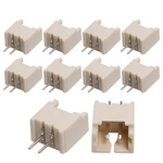 Zestaw 10 Wtyków Micro JST Bez Kabla 1,25mm - Męskie - 10 Sztuk