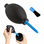 Pędzel z pompką do czyszczenia optyki i elektroniki - Profesjonalny zestaw do usuwania kurzu z aparatu, kamery i innych urządzeń