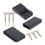 Komplet Wtyk + Gniazdo do Połączeń Serw Futaba - Przedłużacz Serw