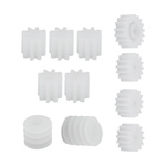 Zestaw Kół Zębatych i Przekładni Ślimakowych do Silniczków Elektrycznych - 9 Zębatek + 2 PrzekładnieZestaw Kół Zębatych i Przekładni Ślimakowych - 11 Zębatek do Silniczków Elektrycznych i Projektów Napędu