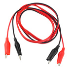 Przewody Pomiarowe 100cm z Krokodylkami 35mm - Kabel Dedykowany do Szybkiego Podłączenia