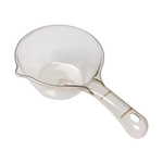 Miska Kuchenna z Uchwytem i Dzióbkiem - Czarna - Pojemność 1L - Idealna do Przygotowania Sosów i Ciast