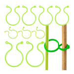 Zapinki plastikowe do podpierania roślin pnących - 10 sztuk