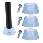 Podkładka Antypoślizgowa do Krzesła 26x22mm - Ochrona Podłogi i Stabilność Mebli 4szt