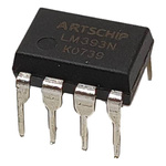 Komparator dwukanałowy analogowy w obudowie DIP8