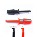 Chwytak Pomiarowy - Profesjonalny Haczyk do Elektroniki i Sonda Testowa 40mm - Czerwony