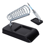 Podstawka na Lutownicę z Wzmocnionym Uchwytem - Solidny Metalowy Stojak - Pasuje do Większości Lutownic Oporowych