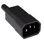 Wtyk AC IEC Męski 250V 10A Do Montażu Na Kabel