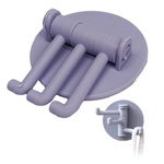 Wieszak Samoprzylepny 3-Ramienny - Idealny Organizer do Przechowywania