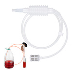 Ściągacz do spuszczania wody wina z pompą ręczną - elastyczny wąż 1,5m