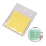 Przeźroczyste Karteczki Samoprzylepne 50x50mm Żółte - Idealne Narzędzie do Organizacji i Notowania