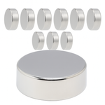 Magnesy Neodymowe Walcowe N38 - 10szt - Silne Magnesy do Modelarstwa