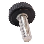Pokrętło Radełkowane M5x16mm z Gałką i Śrubą Bakelitową do Regulacji Urządzeń