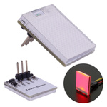 Moduł Czujnika Dotyku Podświetlany Czerwony - Praktyczny Przycisk Zasilany Napięciem 2.7-6V do Wielu Projektów