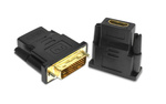 Adapter Konwerter DVI-D na HDMI 1080p żeński/męski 24+1 Dual Link