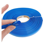 Folia Termokurczliwa PVC 18mm Niebieska - Elektronika i Modelarstwo - Akumulator 18650