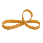 Silikonowy Pierścień Modelarski 300x10mm - Brązowy, Elastyczny i Trwały