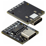 Konwerter USB typ C na TTL UART 3,3V/5V - CH340E - Moduł CP2102 do komunikacji szeregowej