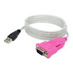 Konwerter PL 2303 - Adapter Męski DB9 - USB 2.0 - Z Przewodem 120cm